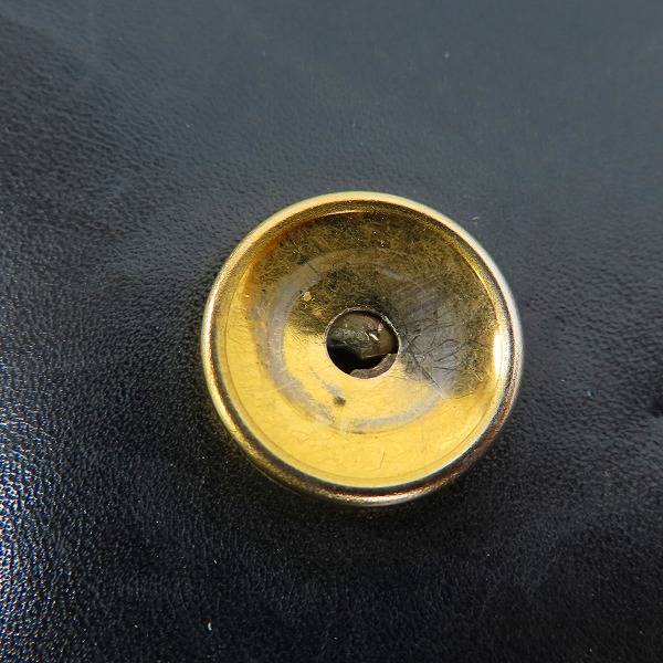 実際に弊社で買取させて頂いた【難有】Christian Dior/クリスチャンディオール レザー セカンドバッグの画像 7枚目