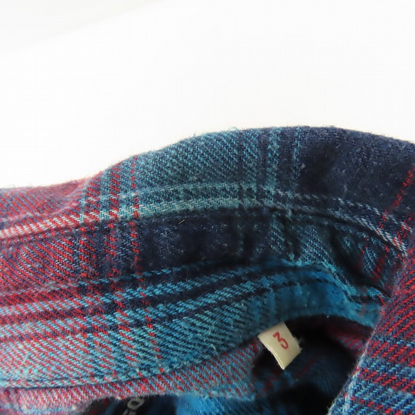 実際に弊社で買取させて頂いたBLUEBLUE/ブルーブルー ハリウッドランチマーケット INDIGO DYE 長袖シャツ/3の画像 5枚目