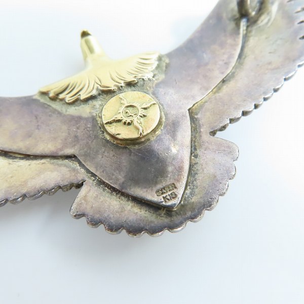 実際に弊社で買取させて頂いた【ギャラ付き】FIRST ARROWS/ファーストアローズ K18 メタル付き ターコイズの画像 5枚目