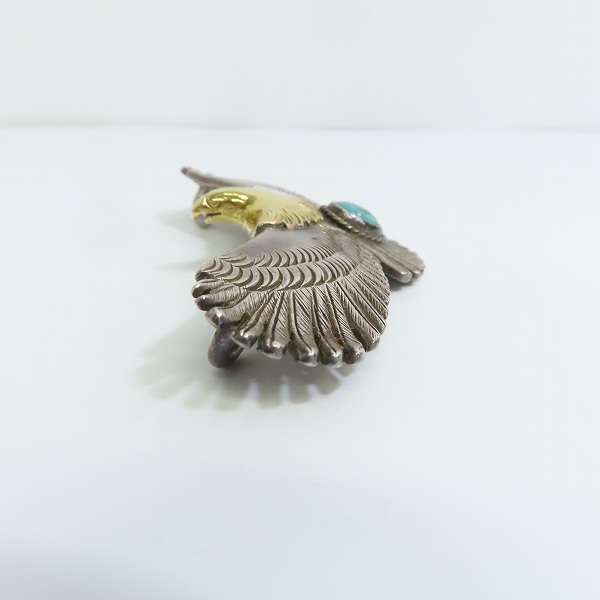 実際に弊社で買取させて頂いた【ギャラ付き】FIRST ARROWS/ファーストアローズ K18 メタル付き ターコイズの画像 6枚目