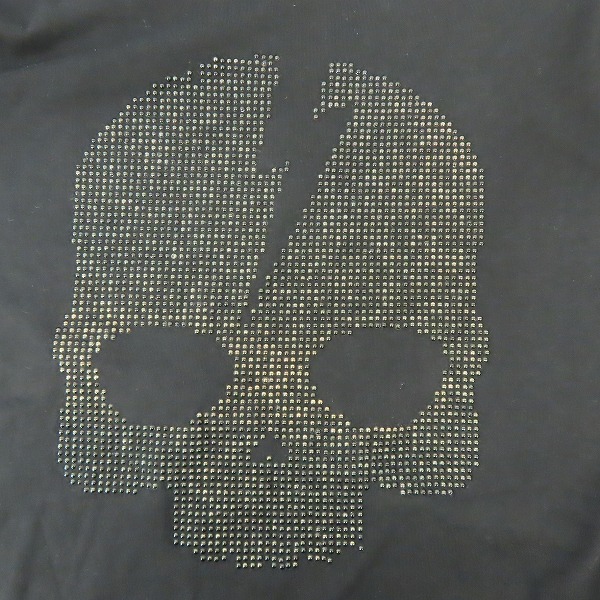 実際に弊社で買取させて頂いたHYDROGEN/ハイドロゲン Tシャツ ラインストーン/スタッズ スカルデザイン/XXLの画像 6枚目
