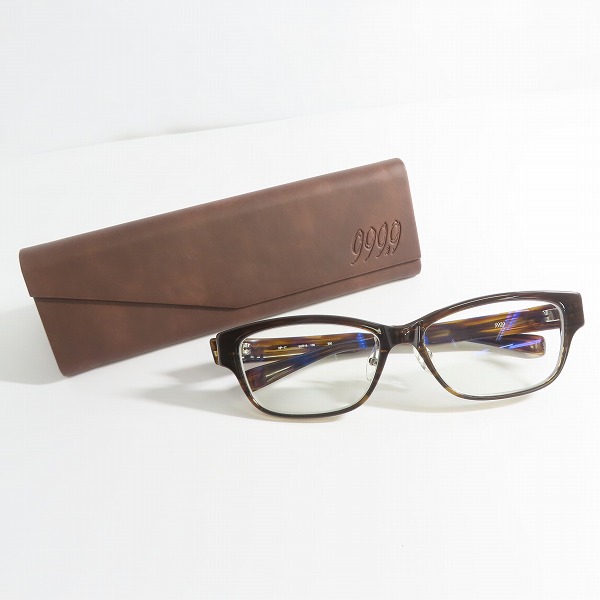 実際に弊社で買取させて頂いた999.9/フォーナインズ アイウェア/メガネフレーム/眼鏡 NP-17 の画像 8枚目