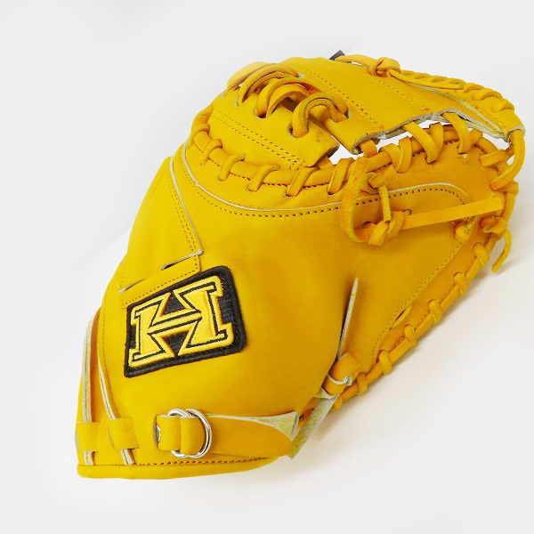実際に弊社で買取させて頂いたHI-GOLD/ハイゴールド 硬式 捕手用 キャッチャーミット PAG-100M