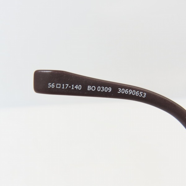 実際に弊社で買取させて頂いたHUGO BOSS/ヒューゴボス メガネフレーム/アイウェア BO0309の画像 7枚目