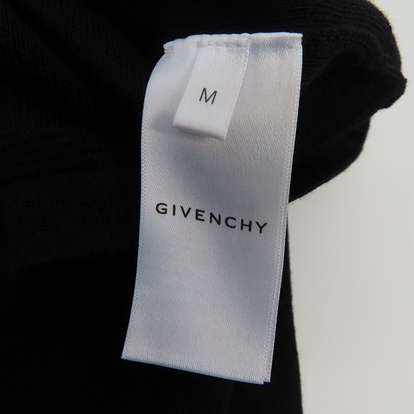 実際に弊社で買取させて頂いた【JPタグ】GIVENCHY/ジバンシィ スタッズロゴ セーター スウェット BM90GX4Y54/Mの画像 3枚目