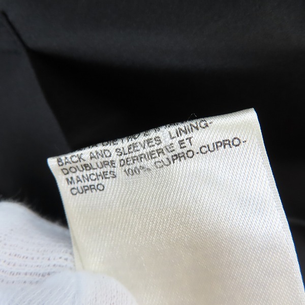 実際に弊社で買取させて頂いたRick Owens/リックオウエンス サテンラペル切替1Bジャケットジャケット RU18S5732-CTTS/50の画像 4枚目