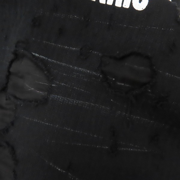 実際に弊社で買取させて頂いたGIVENCHY/ジバンシィ ヴィンテージ/ダメージ加工 ロゴプリントパーカー BW900C3Z05/Mの画像 7枚目