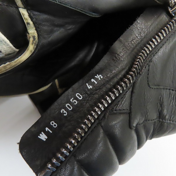 実際に弊社で買取させて頂いたRick Owens/リックオウエンス ジオバスケット サイドジップスニーカーRU18F1894/41.5の画像 5枚目