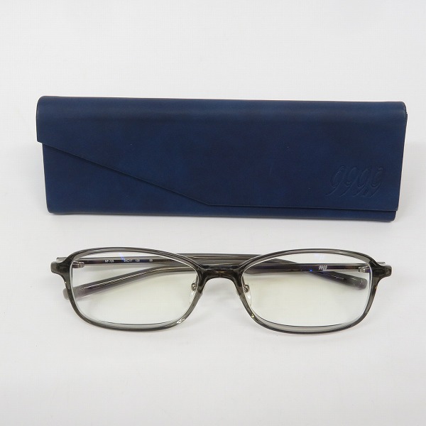 実際に弊社で買取させて頂いた999.9/フォーナインズ メガネフレーム/アイウェア NP-725の画像 9枚目