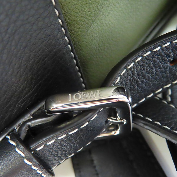 実際に弊社で買取させて頂いたLOEWE/ロエベ GOYA/ゴヤ リュックサック/バックパック 316.30TS53の画像 7枚目