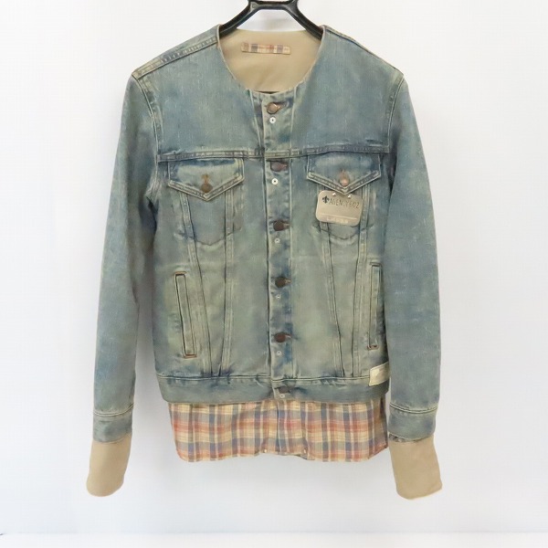 実際に弊社で買取させて頂いたMIHARA YASUHIRO/ミハラヤスヒロ リバーシブルデニムジャケット/M