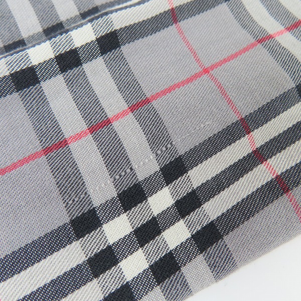 実際に弊社で買取させて頂いたBurberrys/バーバリー チェック ボタンダウンシャツ/43（XL）の画像 8枚目