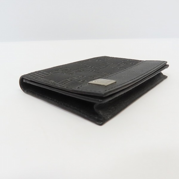 実際に弊社で買取させて頂いたDunhill/ダンヒル 名刺入れ/カードケース ブラックの画像 2枚目