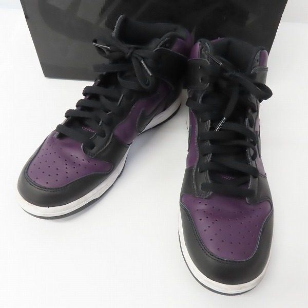 実際に弊社で買取させて頂いたNIKE/ナイキ×FRAGMENT DESIGN/フラグメントデザイン DUNK HI/F ダンクハイ 北京 DJ0382-600/27