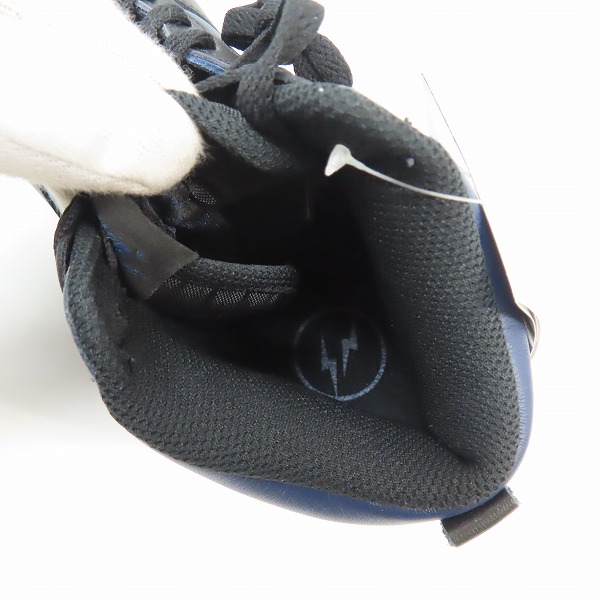 実際に弊社で買取させて頂いた【未使用】NIKE×FRAGMENT DESIGN/ナイキ×フラグメントデザイン DUNK HI/F ダンクハイ Midnight Navy DJ0383-400/26の画像 4枚目