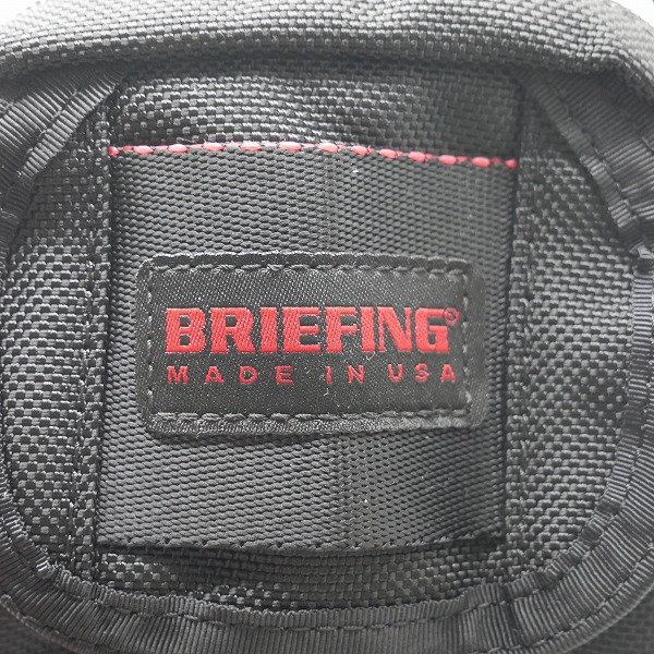 実際に弊社で買取させて頂いたBRIEFING/ブリーフィング NEO JETTA ショルダーバッグ 黒 BRA221L02の画像 3枚目