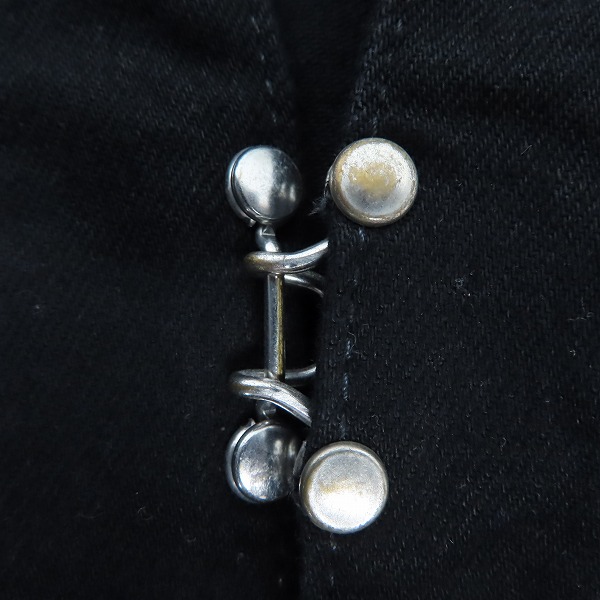 実際に弊社で買取させて頂いたCRIMIE/クライミー BORN AGAINST STRETCH SELVEDGE GARAGE HAPPI JACKET/ハッピジャケット CMS-BA-JKB1/Lの画像 5枚目