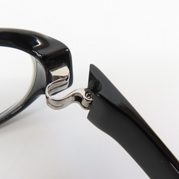 実際に弊社で買取させて頂いた999.9/フォーナインズ 眼鏡 メガネフレーム/アイウェア フルリム NP-80の画像 7枚目