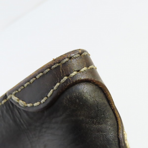 実際に弊社で買取させて頂いたTHE FLAT HEAD/フラットヘッド レザーウォレット 二つ折り財布の画像 8枚目