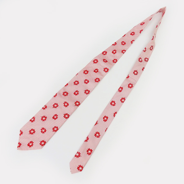 実際に弊社で買取させて頂いたHUGO BOSS/ヒューゴボス 花柄 ネクタイ 2点セットの画像 2枚目