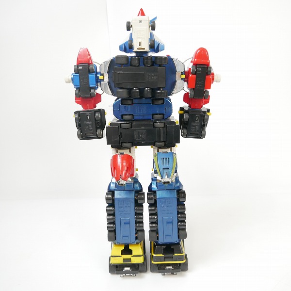 実際に弊社で買取させて頂いた【箱無】ポピー 機甲艦隊ダイラガーXV DX機甲合体ダイラガーXV/当時物の画像 2枚目