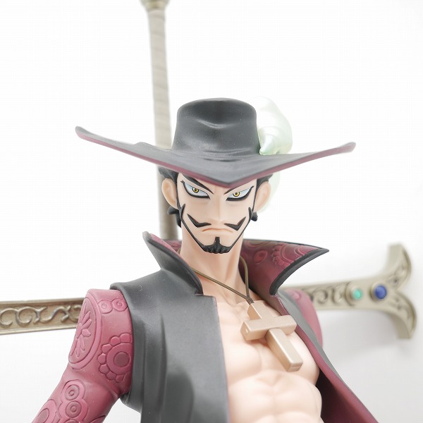 実際に弊社で買取させて頂いたMegaHouse/メガハウス ONE PIECE/ワンピース P.O.P DX/POP 鷹の目 ミホーク フィギュアの画像 3枚目