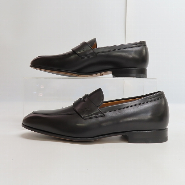実際に弊社で買取させて頂いたBALLY/バリー FLABBY/10 レザー ローファー シューズ/US8EEEの画像 3枚目