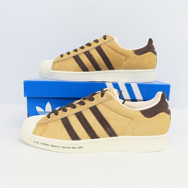 実際に弊社で買取させて頂いたadidas Originals/アディダス SUPERSTAR DOG atmos HACHIKO/ハチ公/スニーカー/GW3471/28の画像 3枚目