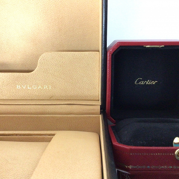 実際に弊社で買取させて頂いた【おまとめ】BVLGARI/ブルガリ Cartier/カルティエ 時計ケース/ジュエリーケースの画像 1枚目