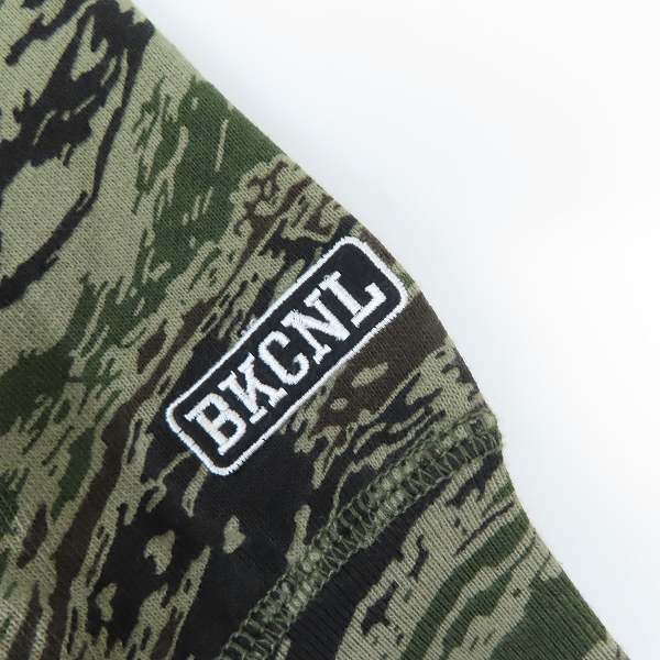 実際に弊社で買取させて頂いたBack Channel/バックチャンネル カモフラ柄 ジップアップパーカー/Mの画像 5枚目