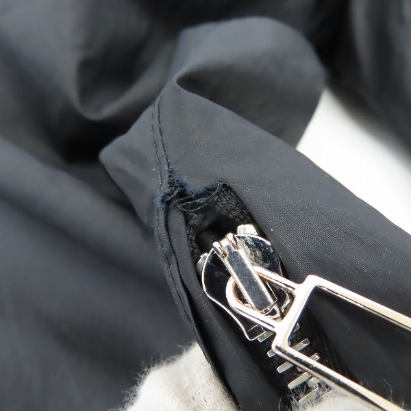 実際に弊社で買取させて頂いた【JPタグ】Dior homme/ディオールオム ジップアップ フーディー ロングコート 263C349Z1910/44 の画像 8枚目