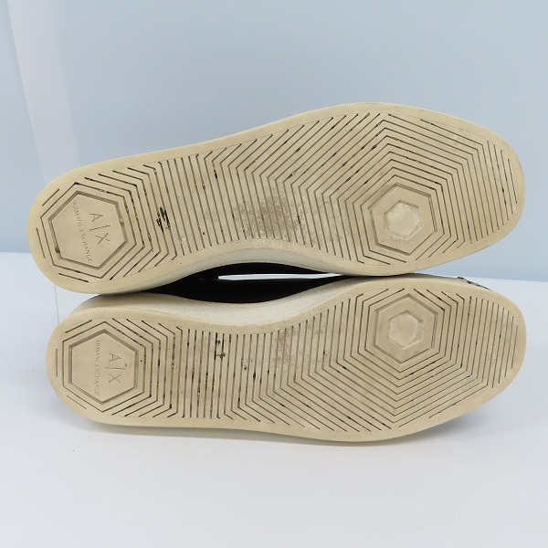 実際に弊社で買取させて頂いたA|X ARMANI EXCHANGE/アルマーニ エクスチェンジ XUX011 レザー スニーカー/US10の画像 2枚目