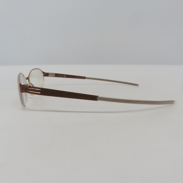 実際に弊社で買取させて頂いたic! berlin/アイシーベルリン yuki メガネフレーム/眼鏡/アイウェア/863424の画像 2枚目