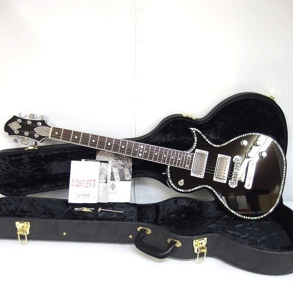実際に弊社で買取させて頂いた★ZEMAITIS/ゼマイティス A24SU BP/Black Pearl エレキギター 日本製 ハードケース付 