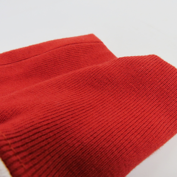 実際に弊社で買取させて頂いた【未使用】A BATHING APE×BLACK SCALE/エイプ×ブラックスケール カモフラ 総柄 シャーク フルジップ パーカー レッド/Mの画像 8枚目