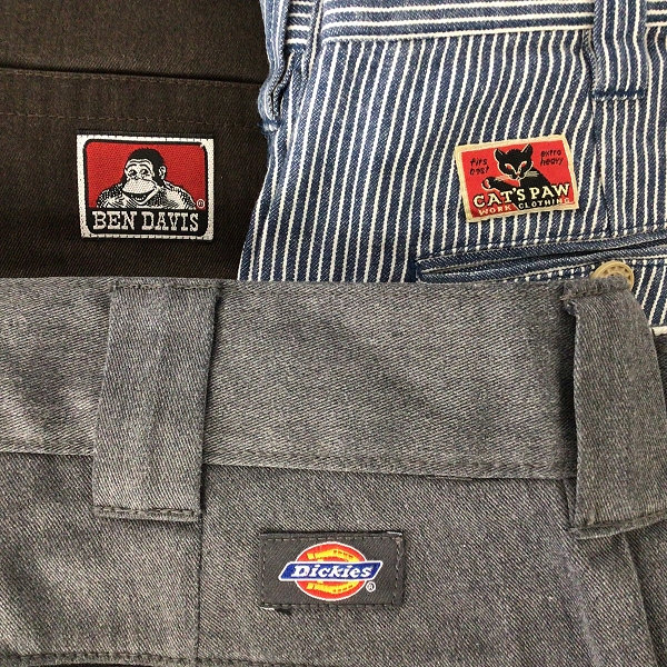 実際に弊社で買取させて頂いた【おまとめ品】ディッキーズ/キャッツパウ/ベンデイビス 他 パンツ/ハーフパンツ などの画像 1枚目