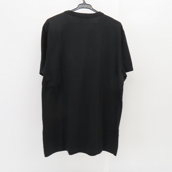 実際に弊社で買取させて頂いたMAISON KITSUNE/メゾンキツネ キツネ刺繍 胸ポケット Tシャツ/ブラック/Mの画像 1枚目