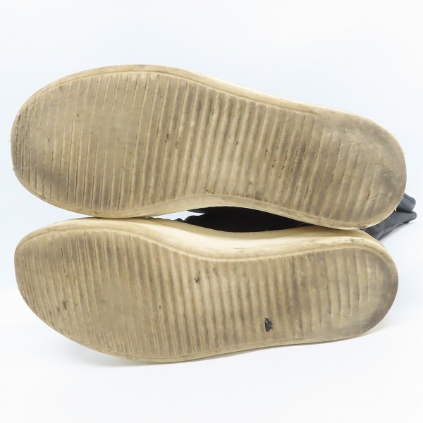 実際に弊社で買取させて頂いたRick Owens/リックオウエンス ラモーンズ ソックススニーカー RU18S5872/42の画像 2枚目