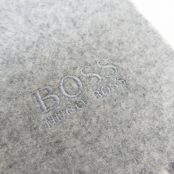 実際に弊社で買取させて頂いたHUGO BOSS/ヒューゴボス ウール カシミヤ マフラーの画像 5枚目