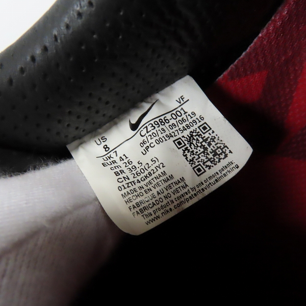 実際に弊社で買取させて頂いたNIKE×CLOT×FRAGMENT DESIGN/ナイキ AIR FORCE 1 ’07 エアフォース1 CZ3986-001 26.0の画像 5枚目