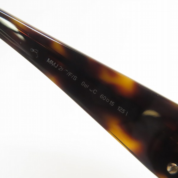実際に弊社で買取させて頂いたMARC by MARC JACOBS/マークバイマークジェイコブス サングラス/アイウェア MMJ207/F/Sの画像 7枚目