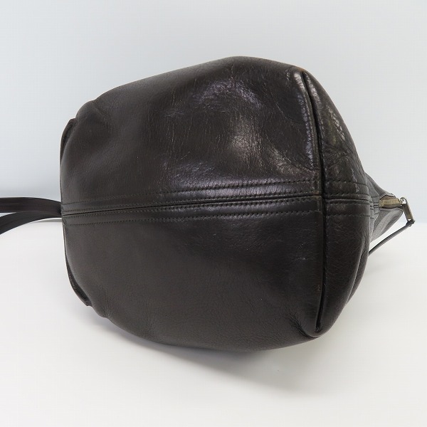 実際に弊社で買取させて頂いた【ジャンク】Rick Owens/リックオウエンス レザーショルダーバッグの画像 2枚目