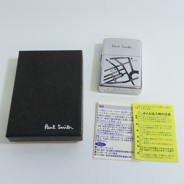 実際に弊社で買取させて頂いたZIPPO/ジッポー Paul Smith/ポールスミス ロンドン ホルボーン地区/2005年製の画像 7枚目