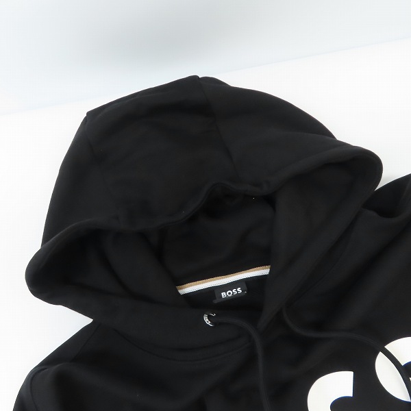 実際に弊社で買取させて頂いたHUGO BOSS/ヒューゴボス オーガニックコットン フーデッドスウェットシャツ/プルオーバーパーカー/XLの画像 5枚目