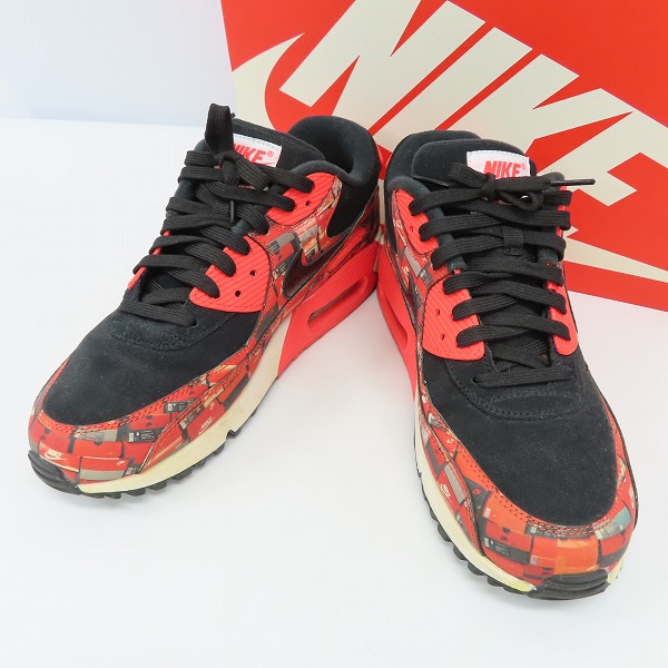 実際に弊社で買取させて頂いたNIKE×atmos/ナイキ×アトモス AIR MAX 90 PRNT WE LOVE NIKE AQ0926-001/27.0