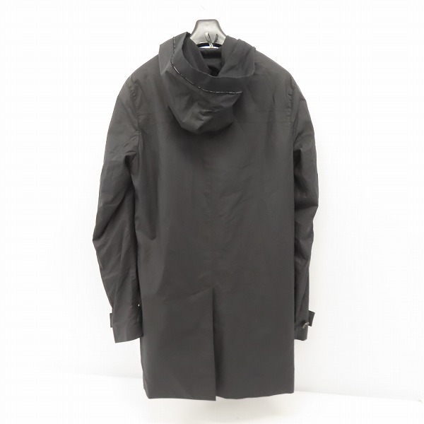 実際に弊社で買取させて頂いた【JPタグ】Dior homme/ディオールオム ジップアップ フーディー ロングコート 263C349Z1910/44 の画像 1枚目