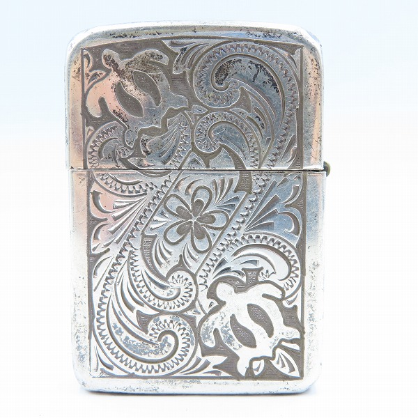 ZIPPO/ジッポー STERLING/スターリングシルバー アラベスク/唐草模様