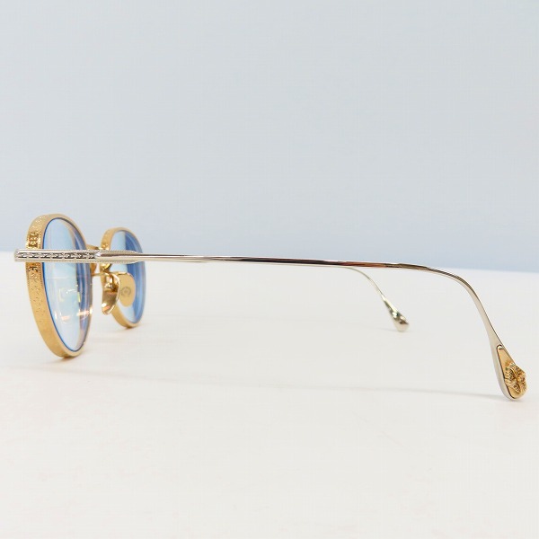 CHROME HEARTS クロムハーツ THICK CHラウンド メタルフレーム  