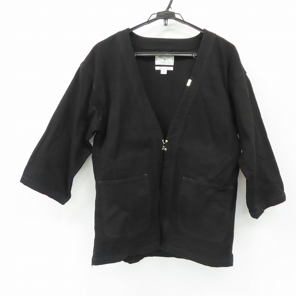 実際に弊社で買取させて頂いたCRIMIE/クライミー BORN AGAINST STRETCH SELVEDGE GARAGE HAPPI JACKET/ハッピジャケット CMS-BA-JKB1/L