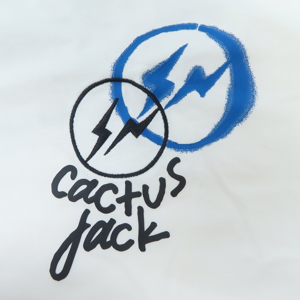 実際に弊社で買取させて頂いたNIKE × FRAGMENT DESIGN × TRAVIS SCOTT H/S TEE カットソー DJ0619-133/XXLの画像 8枚目